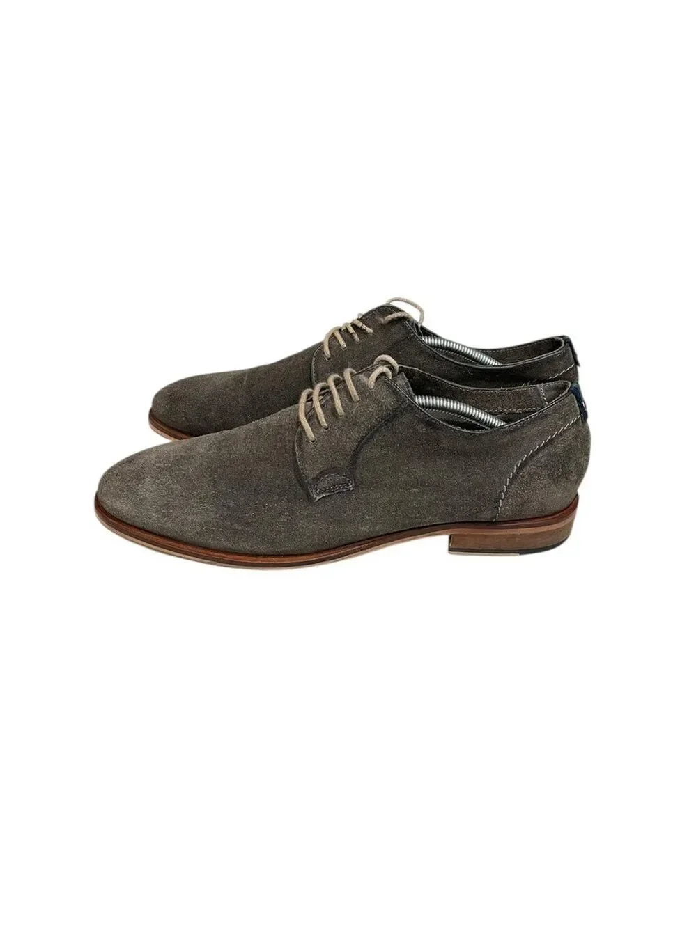 Modern Fiction Suede Lace Up Casual Shoe SZ 11 Grey